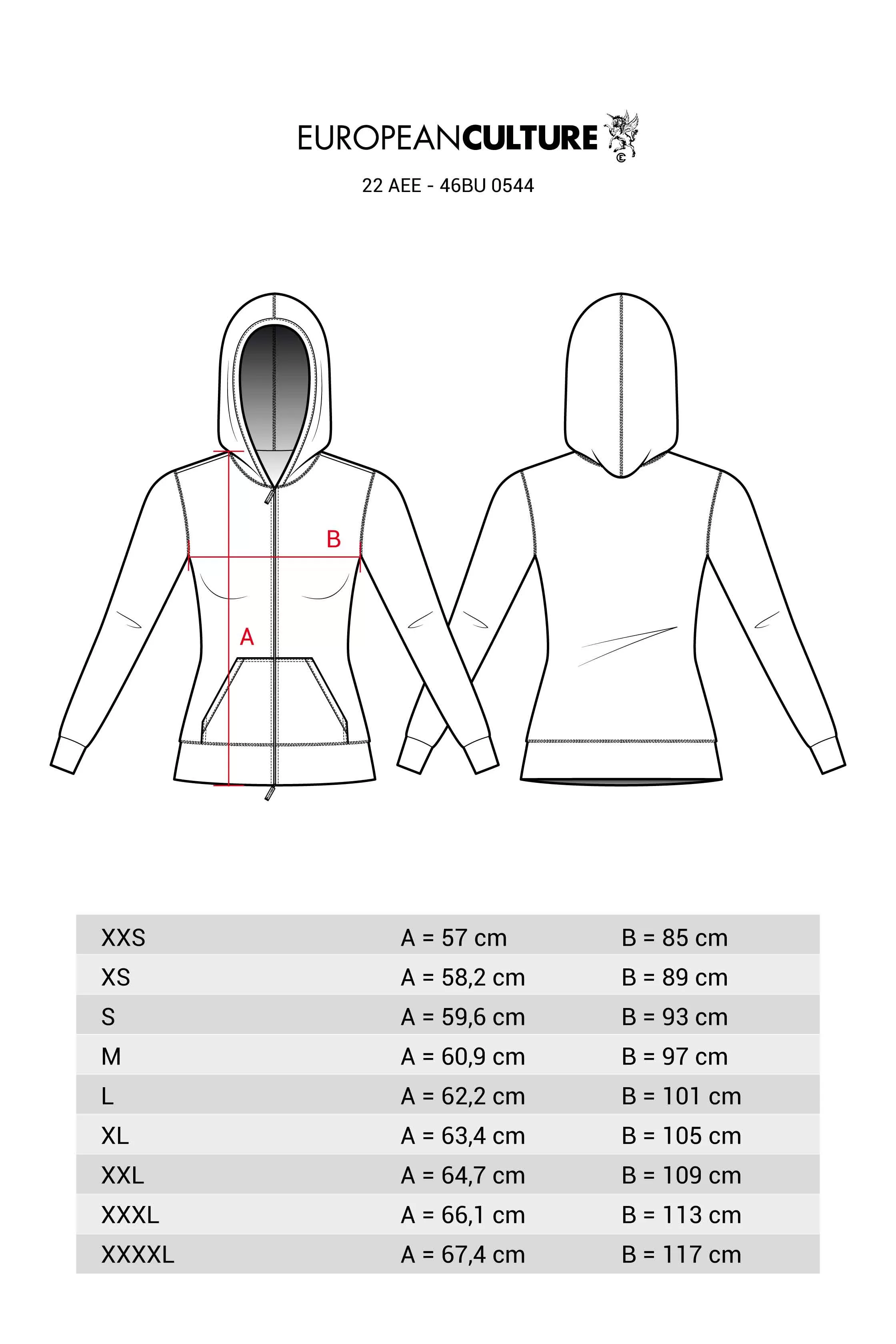 Zipped Hoodie Garment Dyed 46BU 0544